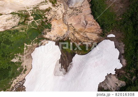 Fumarole fields on The small Valley of Geysers 82016308