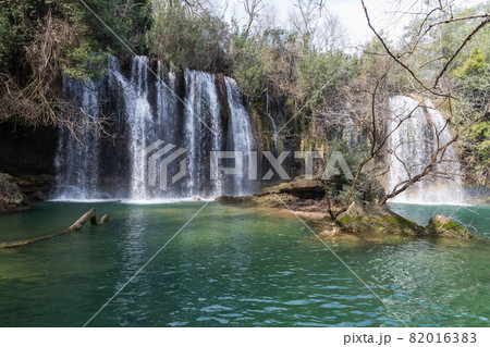 Kursunlu Waterfalls in Antalya, Turkey. Kursunlu selalesi 82016383