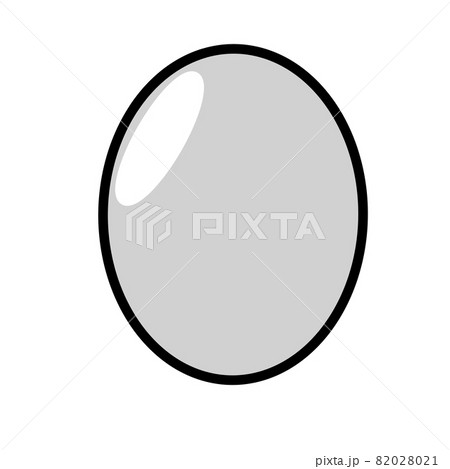 卵　アイコン用　グレー 82028021