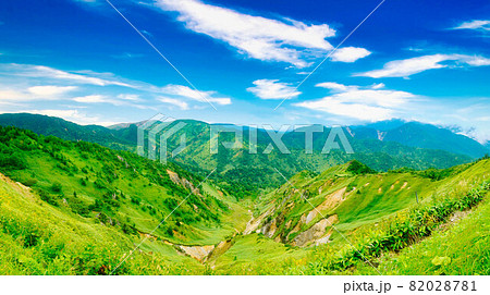 渋峠 横手山からの風景 渋峠 横手山からの風景 82028781