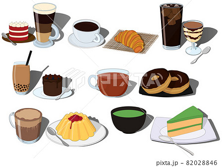 cake and drink 82028846