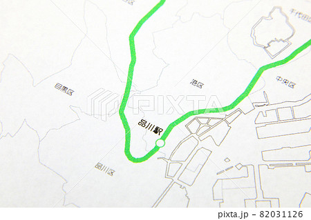 山手線　港区にある品川駅 82031126