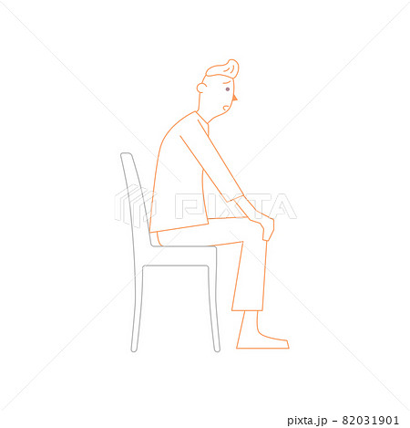 Creative drawing of a group of people inside a restaurant restaurant  chairs and tables a person sitting on a chair hand drawing sketch  drawing characters with a pencil  Photo 60700 
