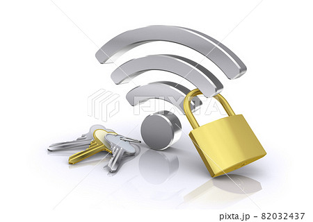 WiFi通信環境のセキュリティーイメージ 82032437