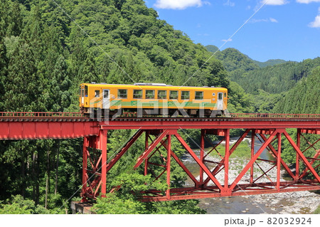 秋田内陸縦貫鉄道 大又川橋梁 82032924