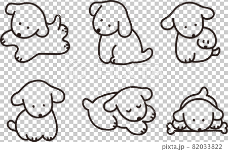 Loose and cute simple dog set Loose and cute simple dog set 82033822