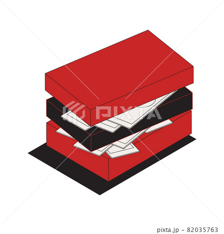 Isometric Dirty Money Icon 82035763