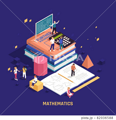 STEM Education Isometric Poster 82036588