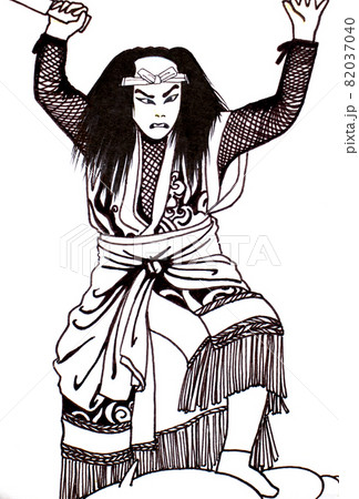 歌舞伎　鯉つかみ 82037040