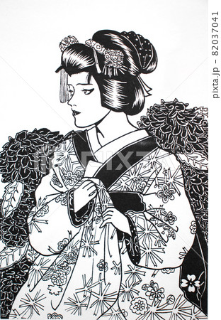 歌舞伎「野崎村」のお染 82037041