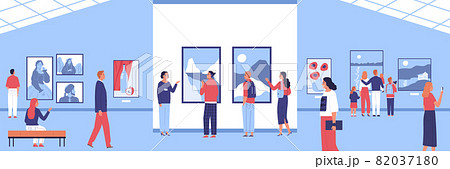 Art Gallery Hall Composition 82037180