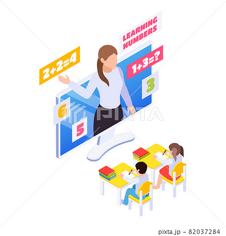 Online Maths Lesson Online Maths Lesson 82037284