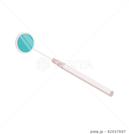 Dental Mirror Illustration 82037697