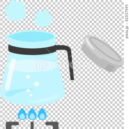 煤氣爐上的玻璃鍋 82037945