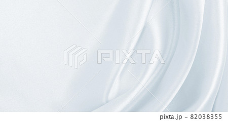 Smooth elegant grey silk or satin luxury cloth as wedding background. Luxurious background design 82038355