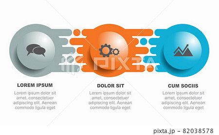 Infographic design template with place for your data. Vector illustration. Infographic design template with place for your data. Vector illustration. 82038578
