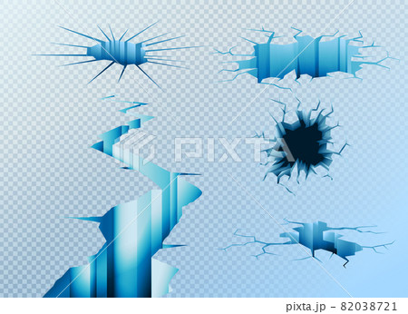 Ice Ground Cracks Collection 82038721