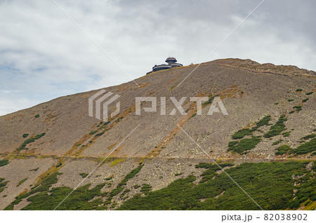 Peak of Sniezka mountain 82038902