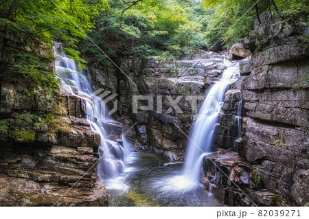 Mureung valley waterfall 82039271