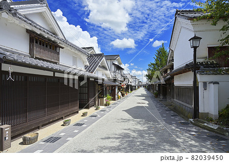 河原町妻入商家群の街並み(兵庫県丹波篠山市河原町) 河原町妻入商家群の街並み(兵庫県丹波篠山市河原町) 82039450