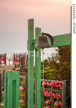 恋人岬　夕景 82039475