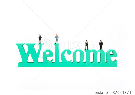 ようこそ!、歓迎します。（ウエルカム、Welcomeボード（MDF）） 82041371