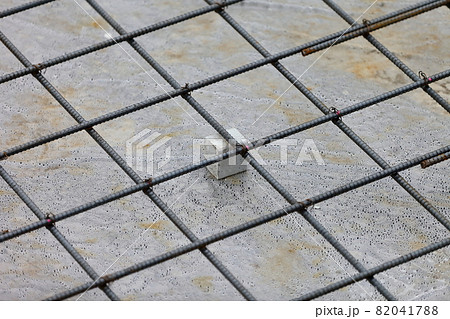 基礎工事　土間配筋 82041788