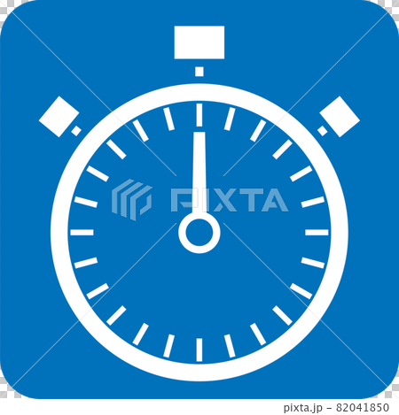Stopwatch pictogram - Stock Illustration [82041850] - PIXTA