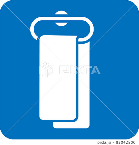 タオル掛けのピクトグラム 82042800