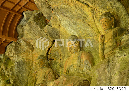 大分県臼杵石仏 臼杵磨崖仏 大分県臼杵石仏 臼杵磨崖仏 82043306