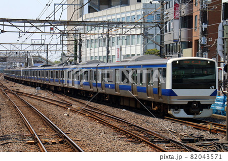 常磐線　常磐快速　常磐快速線E231系　千葉県松戸市松戸の松戸駅 82043571
