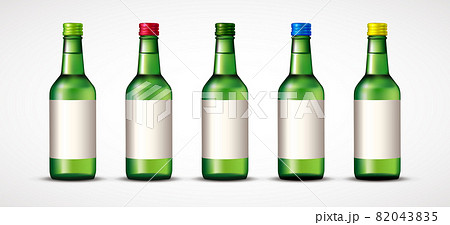 韓国焼酎、ソジュのイラスト 82043835