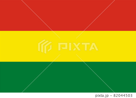 Flag Bolivia vector illustration symbol national country icon. Freedom nation flag Bolivia independence patriotism celebration design government international official symbolic object culture 82044503