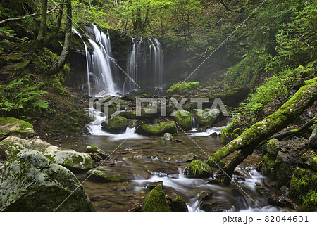 猿壺の滝（兵庫県美方郡新温泉町） 82044601