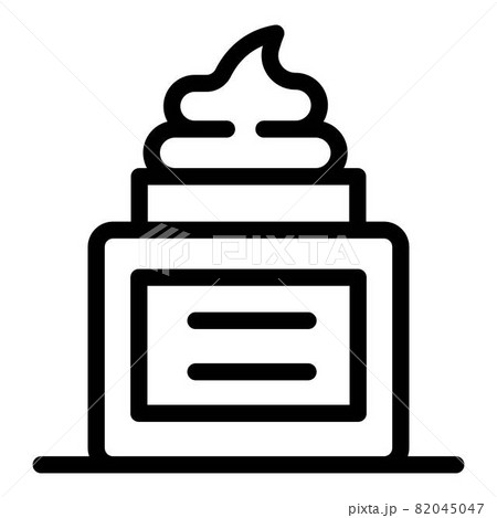 Gel for nails icon, outline style Gel for nails icon, outline style 82045047