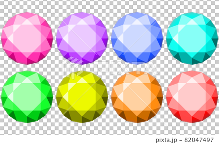 8顆彩色寶石 8顆彩色寶石 82047497