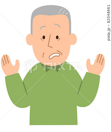 驚いている男性② 82048661