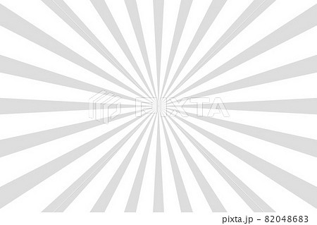 Retro sun ray effect. Star burst background. Sunburst backdrop with grey rays 82048683