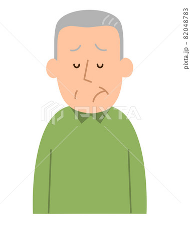 落ち込んでいる男性② 82048783