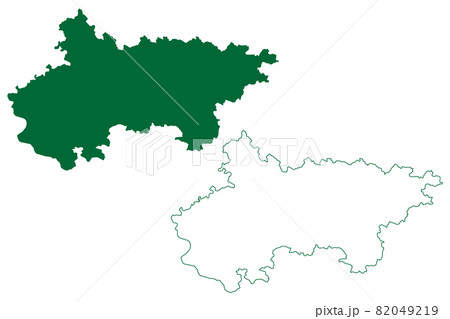Pratapgarh district (Uttar Pradesh State, Republic of India) map vector illustration, scribble sketch Pratapgarh map Pratapgarh district (Uttar Pradesh State, Republic of India) map vector illustration, scribble sketch Pratapgarh map 82049219