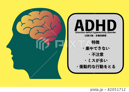 ADHD(注意欠陥・多動性障害) ADHD(注意欠陥・多動性障害) 82051712