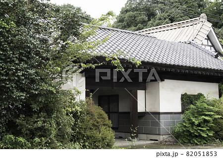 奥州街道 大田原市内 吉沢の長屋門 奥州街道 大田原市内 吉沢の長屋門 82051853