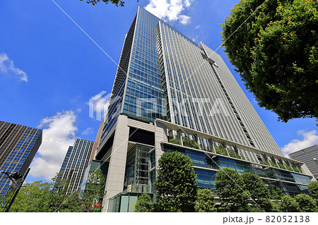 東京　千代田区 丸の内の都市風景　東京ビルディング 82052138