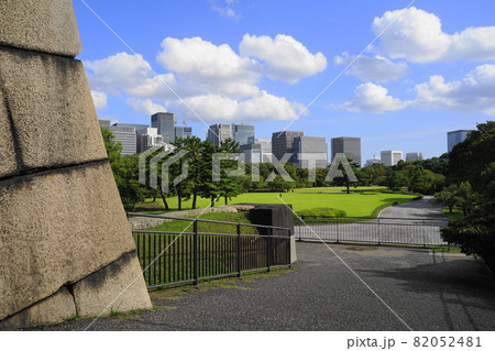 9月 千代田667天守台展望・皇居江戸城跡 9月 千代田667天守台展望・皇居江戸城跡 82052481