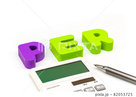PER（株価収益率：Price Earnings Ratio）企業株価、一株あたり利益（EPS）、財 82053725