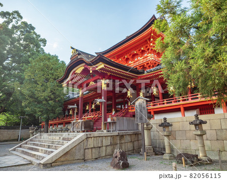 【京都】石清水八幡宮　楼門 82056115