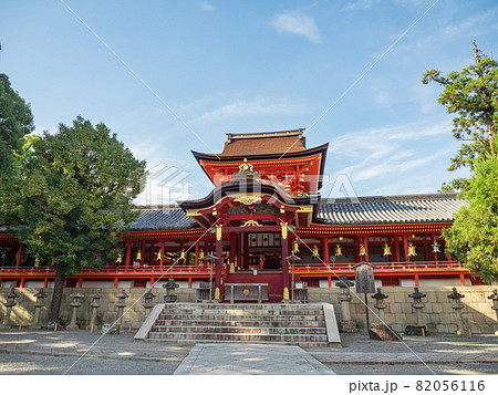 【京都】石清水八幡宮　楼門 82056116