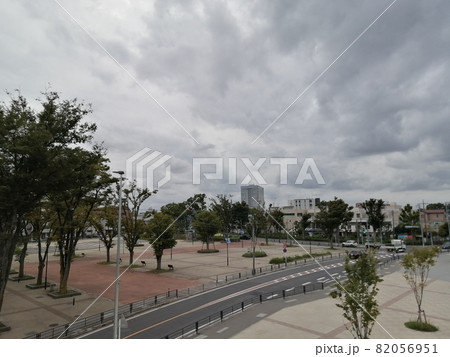 等々力緑地　等々力球場から見た様子 82056951