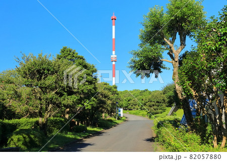 【愛媛県】快晴下の宇和海展望タワー 82057880