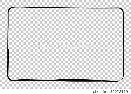簡約日式線框素材 82058179